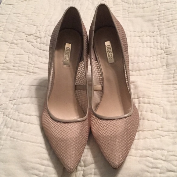 Guess Shoes - Guess Tan Color Mesh Shoes